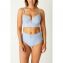 Annadiva Swim French Souvenir High Waist Bikini Hose Blue