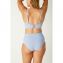 Annadiva Swim French Souvenir High Waist Bikini Hose Blue