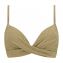 Beachlife Gold Glitter Bikini Oberteil