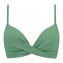 Beachlife Green Shimmer Bikini Oberteil