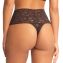 Hanky Panky High Rise String Chocolat Noir