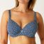 Annadiva Swim Marrakesh Blue Vorgeformtes Balconette Bikini Oberteil Art Deco Blue