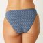 Annadiva Swim Marrakesh Blue Spezial Bikini Hose Art Deco Blue