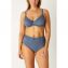 Annadiva Swim Marrakesh Blue Bügel Bikini Oberteil Art Deco Blue