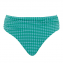 Panache Swim Gingham Bikini Hose Green Gingham