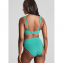 Panache Swim Gingham Bikini Hose Green Gingham