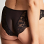 Panache Nina Slip Leopard Black