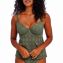 Freya Bademode Nomad Nights Tankini Oberteil Sage