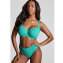 Panache Swim Gingham Full Cup Bikini Oberteil Green Gingham