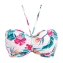 Freya Swim Palm Paradise Bandeau Bikini Oberteil White