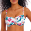 Freya Swim Palm Paradise Bandeau Bikini Oberteil White