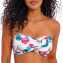 Freya Swim Palm Paradise Bandeau Bikini Oberteil White