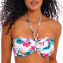 Freya Swim Palm Paradise Bandeau Bikini Oberteil White