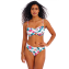 Freya Swim Palm Paradise Bandeau Bikini Oberteil White