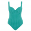 Panache Swim Gingham Badeanzug Green Gingham