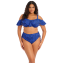 Elomi Bademode Pebble Cove Hohe Bikini Hose Blue