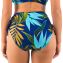 Fantasie Bademode Pichola Hohe Bikini Hose Tropical Blue