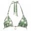 Watercult Rustic Med Triangle Bikini Oberteil Sage Cream