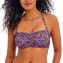 Freya Bademode Santiago Nights Bandeau Bikinitop Leopard