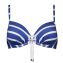 Watercult Sea Ride Vorgeformter Bikini Oberteil White Indigo