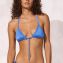 Watercult Shimmering Solids Triangle Bikini Oberteil Spring Water