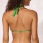 Watercult Shimmering Solids Triangle Bikini Oberteil Green Flash