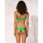 Watercult Shimmering Solids Twist Bikini Oberteil Green Flash