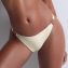 Aubade Bademode Shimmering Waters Bikini Hose Golden White