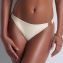 Aubade Bademode Shimmering Waters Brazilian Bikini Hose Golden White