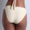 Aubade Bademode Shimmering Waters Brazilian Bikini Hose Golden White