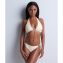 Aubade Bademode Shimmering Waters Triangle Bikini Oberteil Golden White