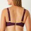 Annadiva Swim Smocky Vorgeformtes Balconette Bikini Oberteil Berry