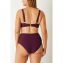 Annadiva Swim Smocky High Waist Bikini Hose Berry