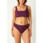 Annadiva Swim Smocky Hohe Bikini Hose mit Seitlichen Bändern Berry