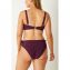 Annadiva Swim Smocky Hohe Bikini Hose mit Seitlichen Bändern Berry