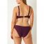 Annadiva Swim Smocky Bügel Bikini Oberteil Berry