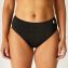 Annadiva Sparkling Black Hohe Bikini Hose Black