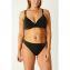 Annadiva Swim Sparkling Black Twist Bikini Oberteil Black