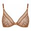 Aubade Stardust Dream Plunge BH Amber Gold