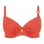 Annadiva Swim Sunrise Vorgeformtes Balconette Bikini Oberteil Mandarin