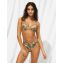 Watercult Sunset Florals Bikini Hose Warm Olive