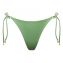 Watercult Swim Sparkle Bikini Hose mit Seitlichen Bändern Sage Shimmer