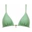 Watercult Swim Sparkle Triangle Bikini Oberteil Sage Shimmer