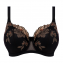 Elomi Teagan Half Cup BH Almond Black