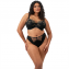 Elomi Teagan Half Cup BH Almond Black