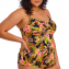 Elomi Bademode Tiger Valley Tankini Oberteil Schwarz