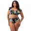 Elomi Bademode Tropical Retreat Hohe Bikini Hose Black