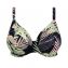 Elomi Bademode Tropical Retreat Plunge Bikini Oberteil Black