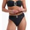 Beachlife Vanilla And Black High Waist Bikini Hose