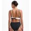 Beachlife Vanilla and Black Twist Bikini Oberteil